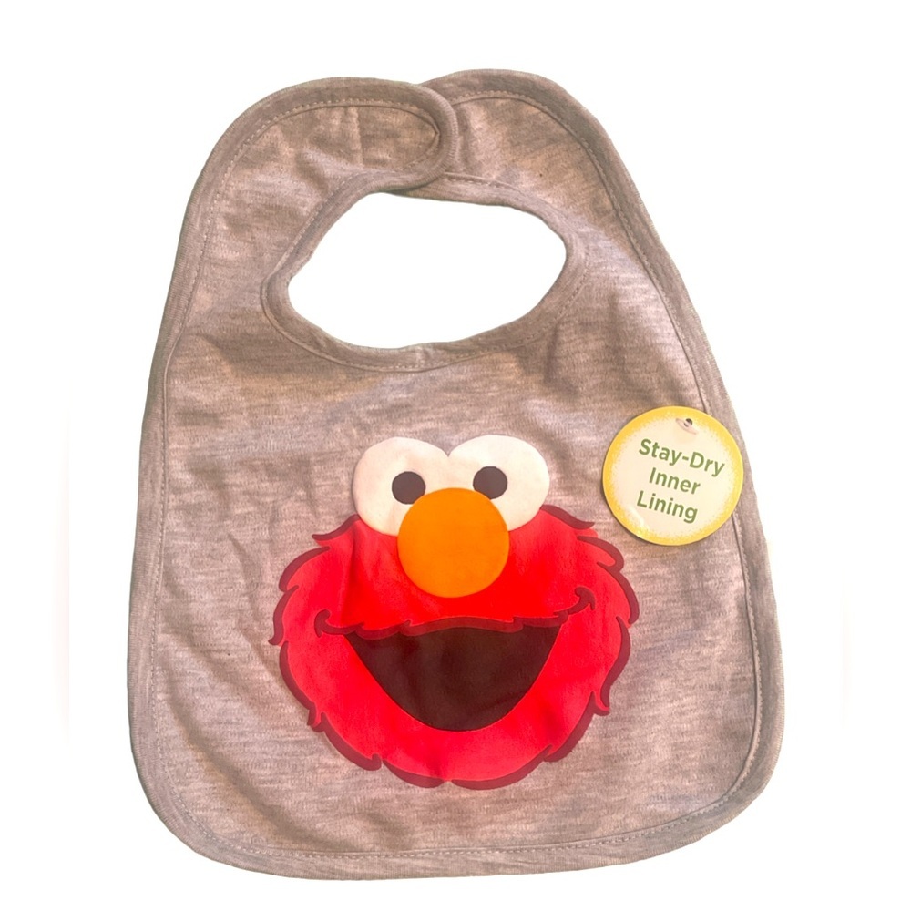 Elmo baby bib